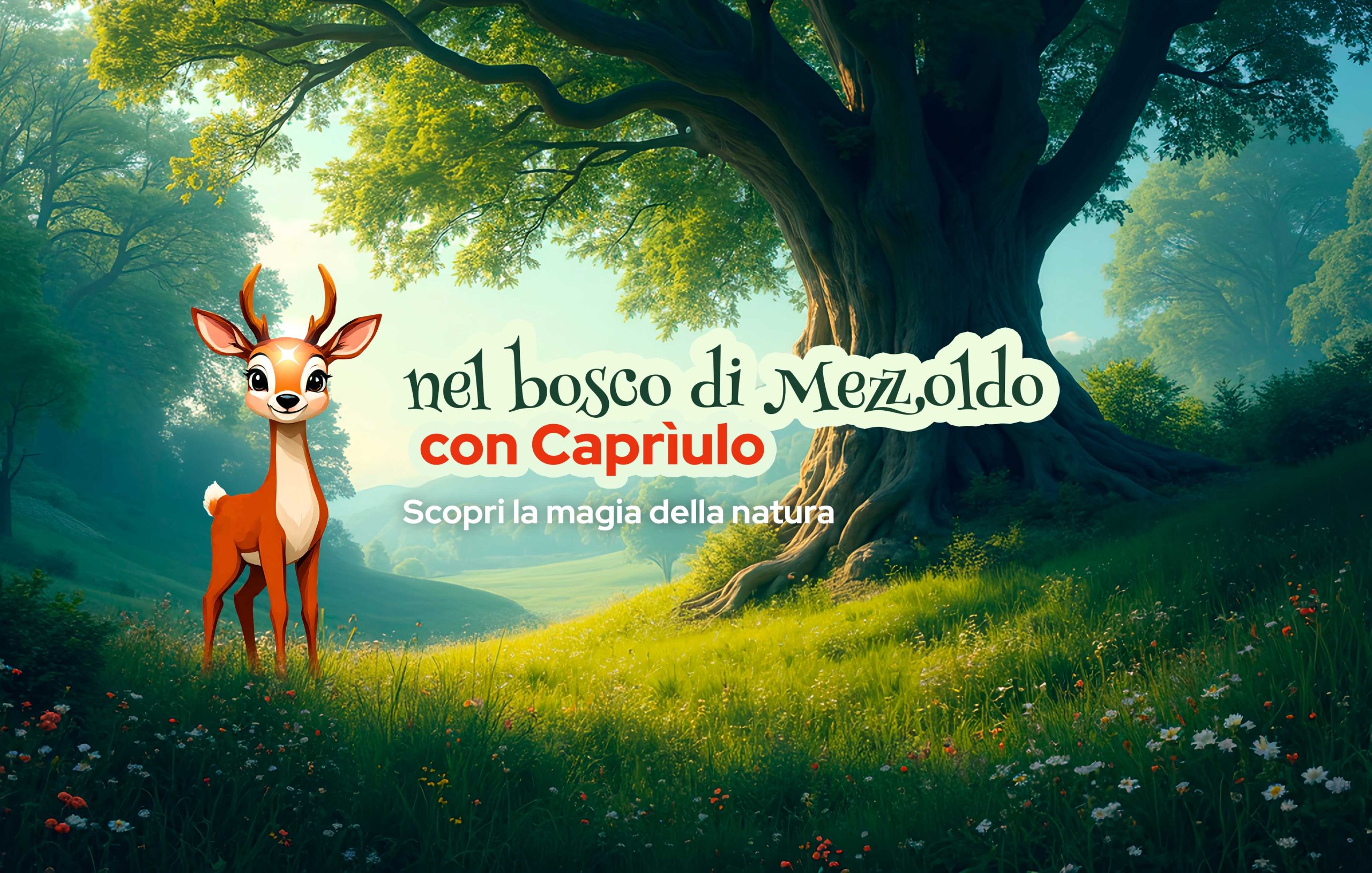 Caprìuolo percorso naturalistico nel bosco di Mezzoldo