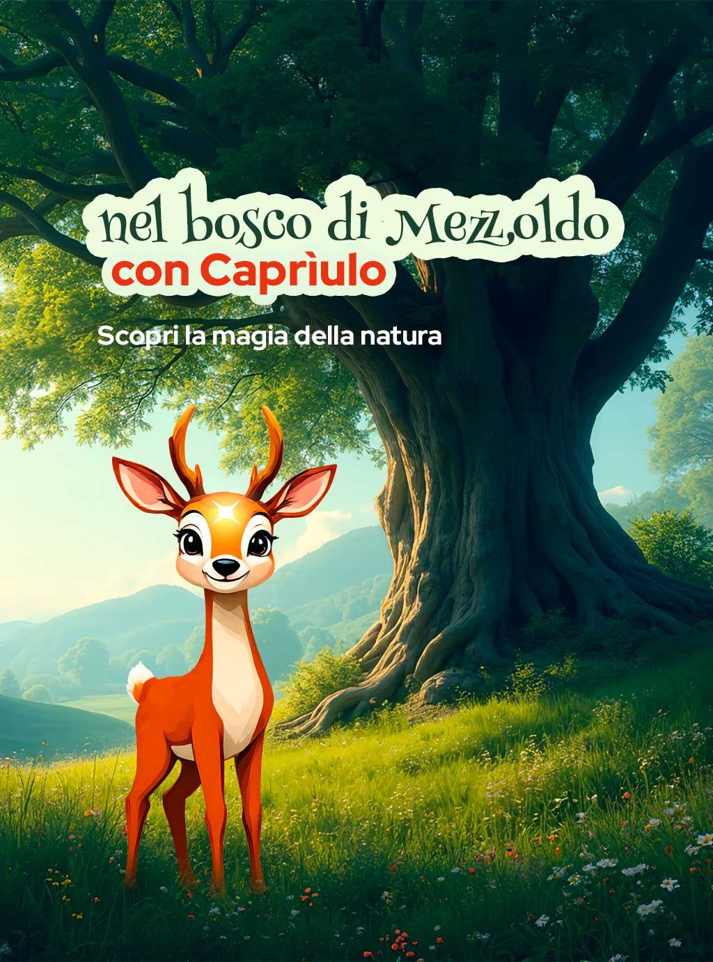 Caprìuolo percorso naturalistico nel bosco di Mezzoldo